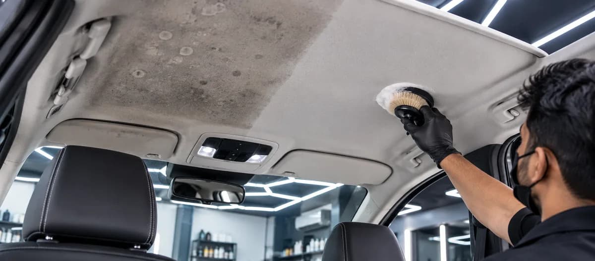 ROOF CLEANING TREATMENT FOR CAR — MK29 Detailing service