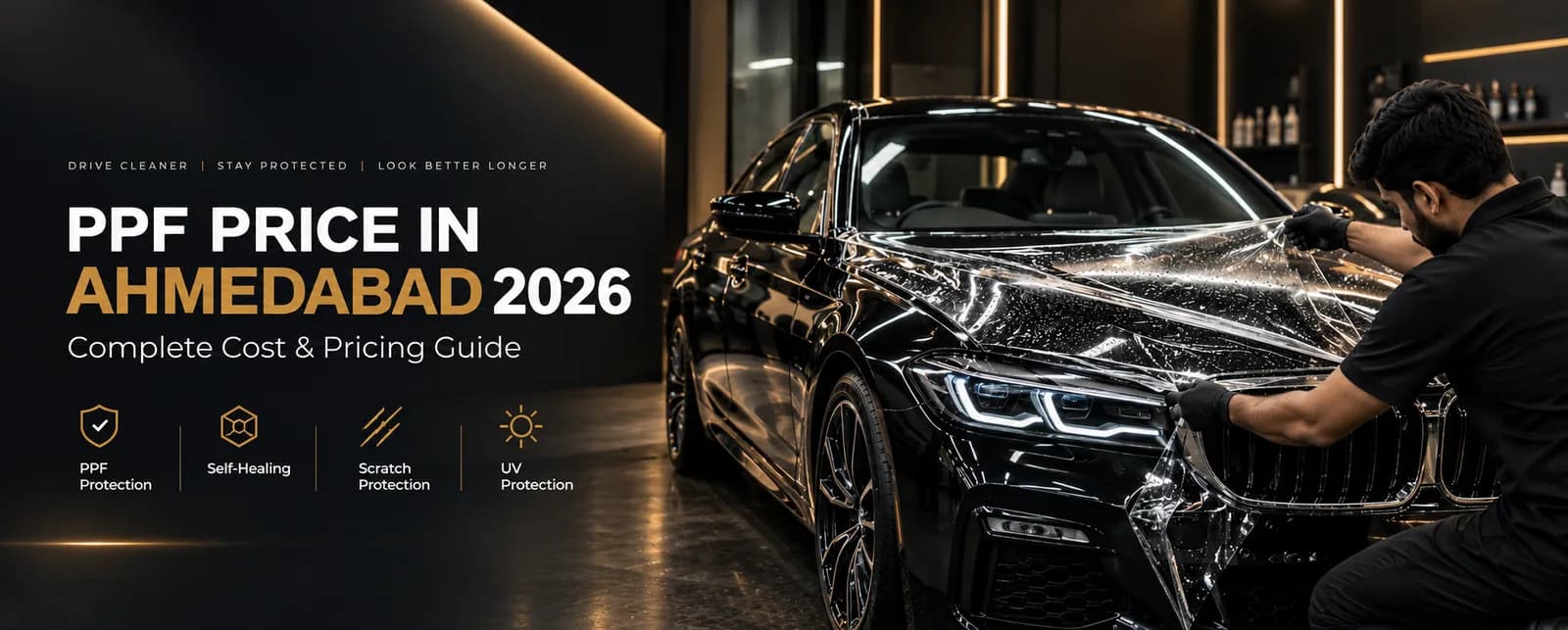PPF Cost in Ahmedabad 2026: Full-Body, Hood, Bumper Pricing Breakdown
